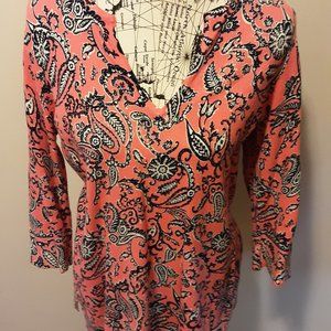 Saint Tropez west XL print summer sweater